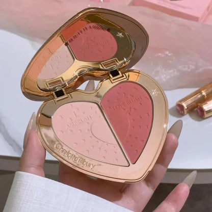 Charlotte Tilbury Makeup Set - Lip Balm Facial Setting Powder Liquid Foundation & Moisturizing Setting Spray Cosmetics