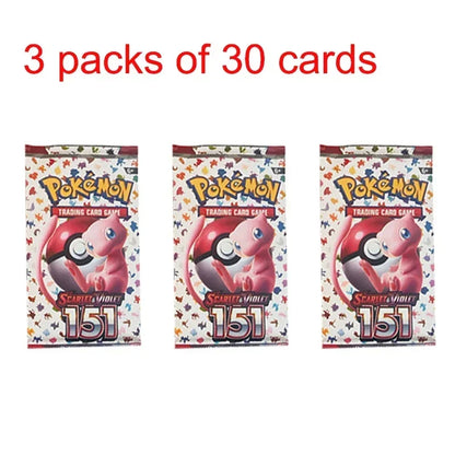 360Pcs Pokemon Cards – Destined Rivals Prismatic Evolutions Scarlet & Violet PALDEAN English Booster Pack