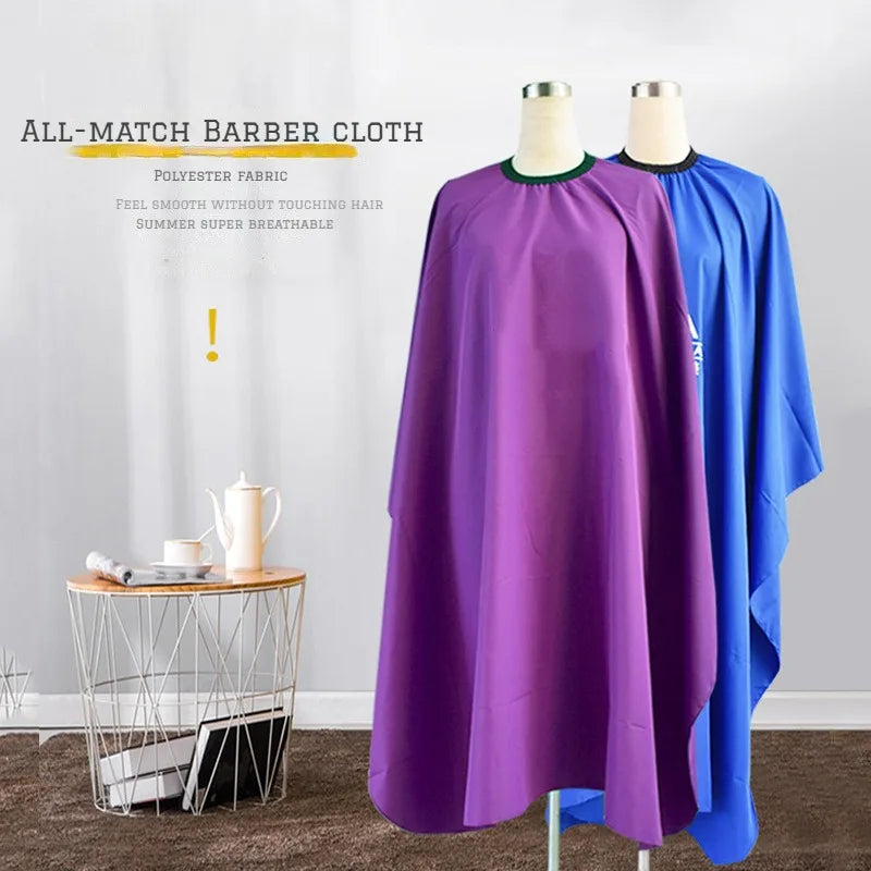 Waterproof Hair Cutting Cape – 140x120cm Barber Salon Gown, Hairdresser Apron for Hairdressing Tools