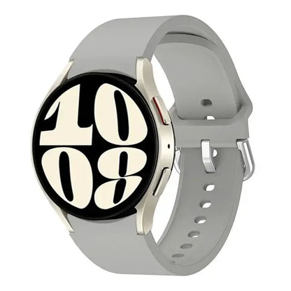 Samsung Galaxy Watch Silicone Sport Band - Replacement Strap for Galaxy Watch 4, 5, 6, 7, 5 Pro and Classic 40mm, 44mm, 45mm