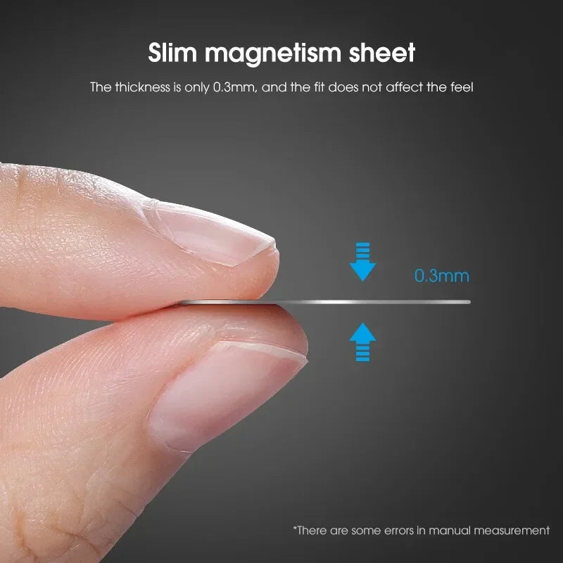 Magnetic Phone Holder for Car - Universal Iron Sheet Disk Sticker Mount for All Smartphones
