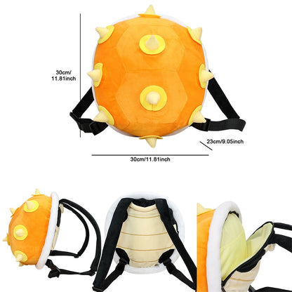 Super Mario Plush Backpack – 9 Styles Including Bowser, Yoshi & Koopa Troopa Cartoon Stuffed Toy Bag
