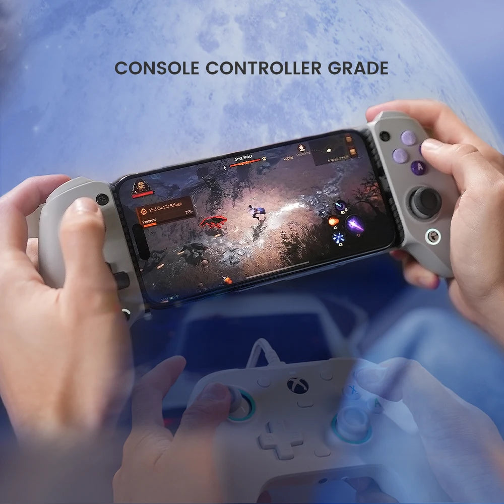 GameSir G8 Galileo Gamepad Controller – Hall Effect Joystick for iPhone 15 & Android Mobile Cloud Gaming