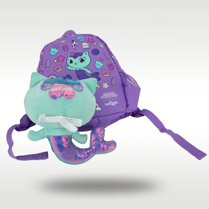Genuine Gabby’s Dollhouse Cartoon School Bag — Anime Kawaii Backpack, Large Capacity Student Bag, Perfect Birthday Gift