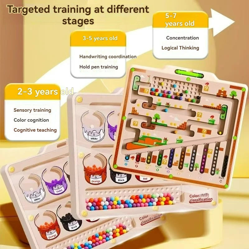 Children’s Magnetic Maze Walking Ball – Early Education Puzzle Toy for Logic, Concentration & Thinking Skills (3+ Years)