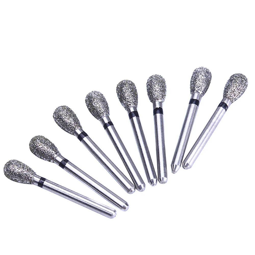 AZDENT Dental Diamond Burs Kit – Multiple Models with Black Storage Box for High-Speed Handpiece