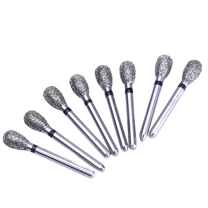 AZDENT Dental Diamond Burs Kit – Multiple Models with Black Storage Box for High-Speed Handpiece