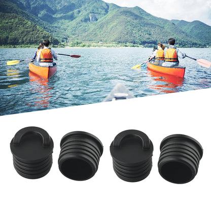 4-Pack Kayak Drain Plugs – 3.5 cm/1.20 inches for Canoe, Boat, and Bung Drain Holes, Practical Replacement Parts