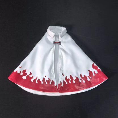 Naruto Anime Figure Accessories - 1/12 Scale Mini Robe, Skirt and Bamboo Hat for SHF Action Figures