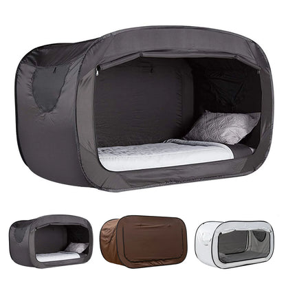 Folding Privacy Bed Tent – Fully Enclosed Outdoor Camping Bed Tent for Kids & Adults with Shading