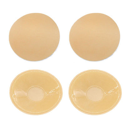 Reusable Invisible Silicone Nipple Covers – Self-Adhesive Bra Pasties Pads for Women