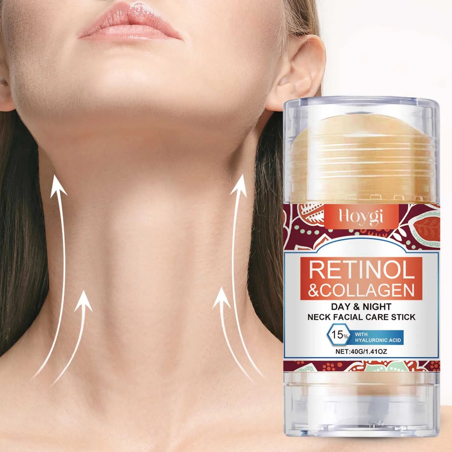 Retinol & Collagen Neck Cream 40g – Firming, Moisturizing & Lifting with Hyaluronic Acid