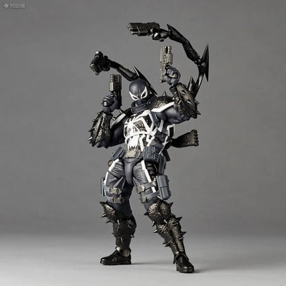 CT White Venom Action Figure – High-Quality KO Model with Accessories, Collectible Figurine Statue Ornament Christmas Gift