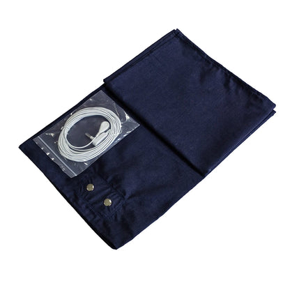 Earthing Floor Mat - Metallic Fiber Conductive Grounded Anti-ESD Radiation Protection Static Release Sheet for Faraday Cage