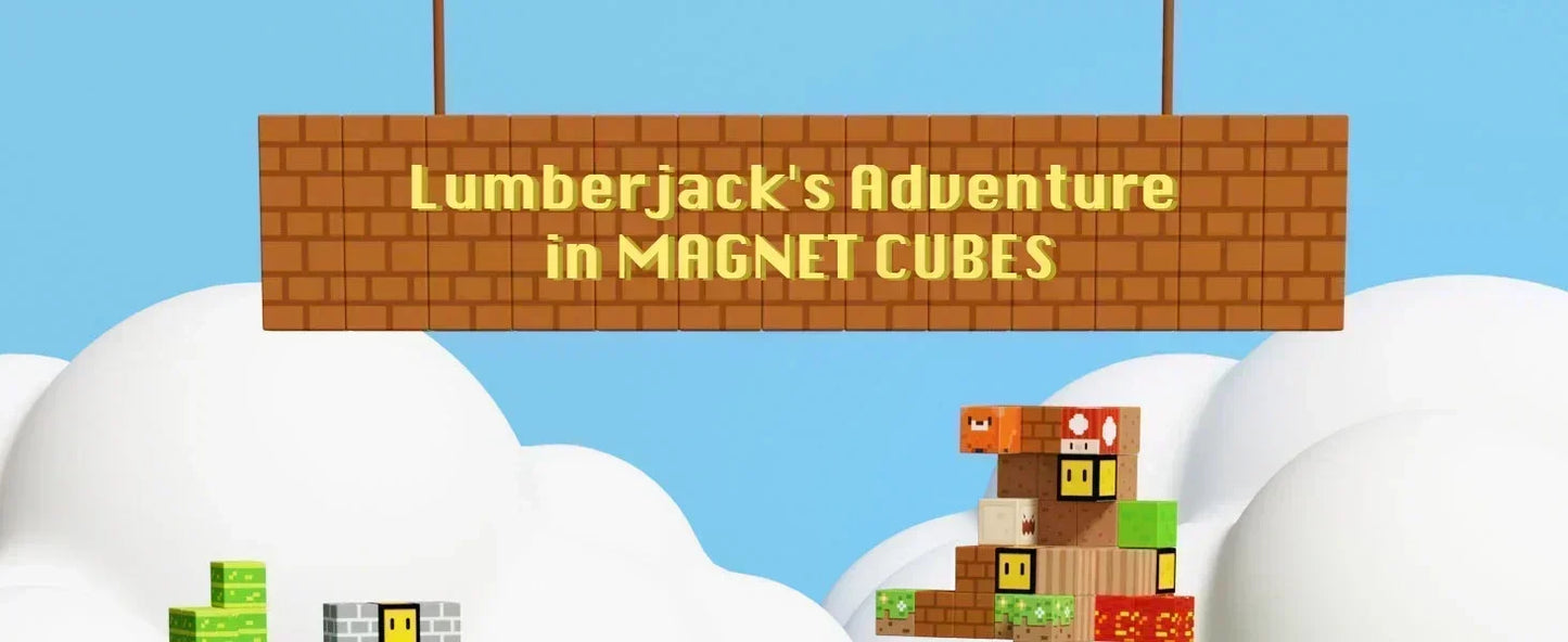 Magnetic Building Blocks Cube Set – STEM DIY Toy for Kids 3+, Boys & Girls, Sensory Model Gift