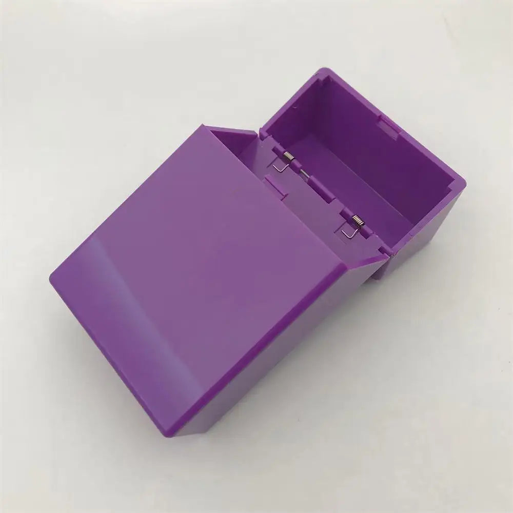 Kpop Photocard Storage Box – Transparent Acrylic Photo Card Organizer with Compartments Flip Case Protector