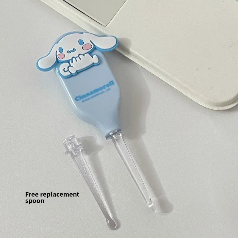 Kuromi LED Earwax Removal Tool – Cute Cartoon Visual Ear Pick with Light for Home Ear Care