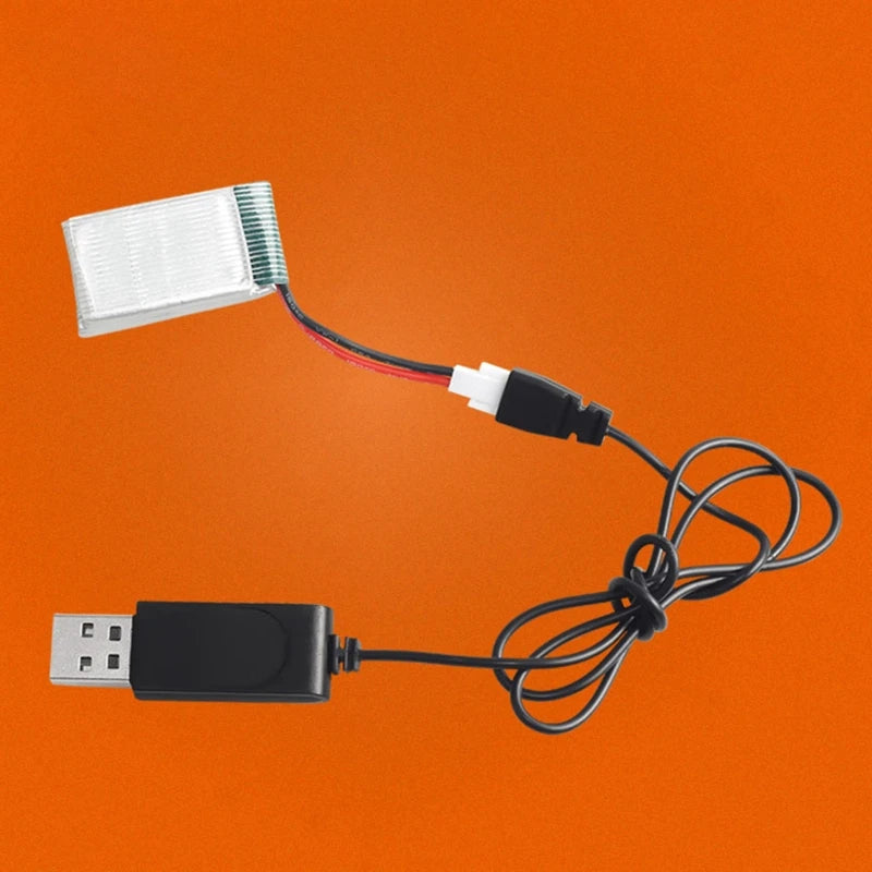 3.7V LiPo Battery USB Charger - RC UAV FPV Drone Battery Charging Unit & Spare Parts