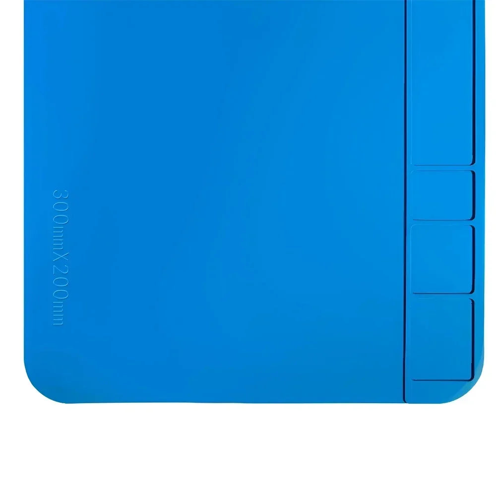 ESD Heat-Resistant Soldering Mat – Magnetic Silicone Work Pad for BGA Repair and Heat Insulation