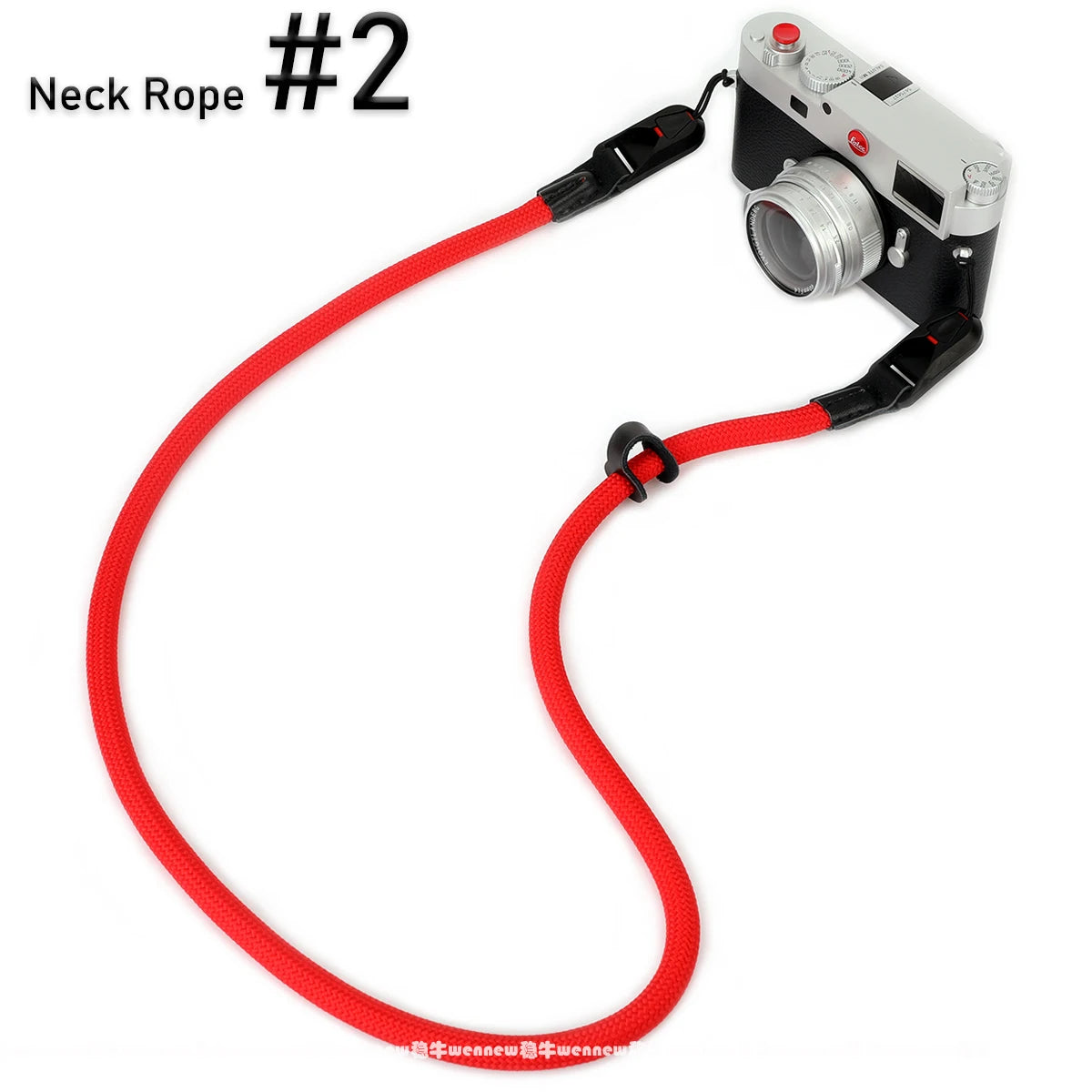 Nylon Rope Sling Quick Release Camera Strap – Wrist & Neck Shoulder Strap for Fujifilm, Sony, Nikon, Canon & Leica Mirrorless Cameras