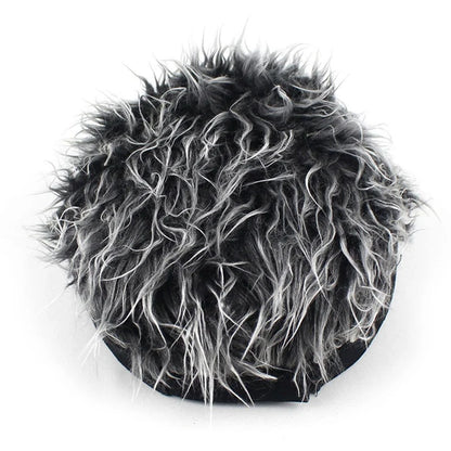 Spiked Wig Hat - Unisex Funny Hair Baseball Cap for Outdoor Sun Protection, Hip-Hop & Dance