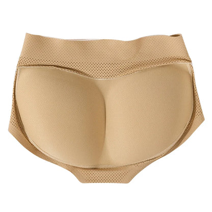 Women’s Padded Butt Lifter Underwear – Mid-Waist Hip Enhancer Body Shaper Panties