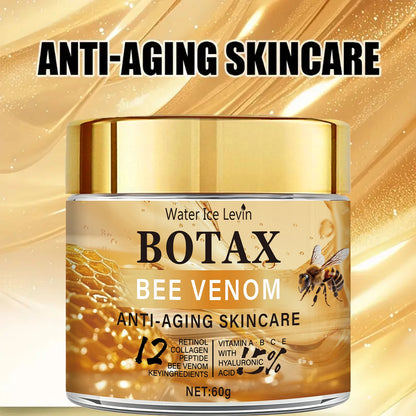 Peptide Bee Venom Cream with Retinol - Hydrating, Plumping & Vitamin-Infused Skin Renewal Moisturizer