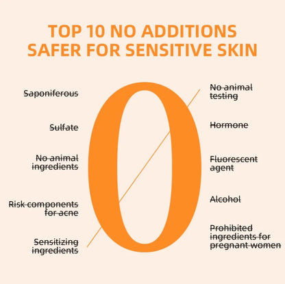 Orange Exfoliating Gel 50g — Dead Skin Remover, Brightening Peeling Scrub, Hydrating & Whitening Korean Skincare Moisturizer