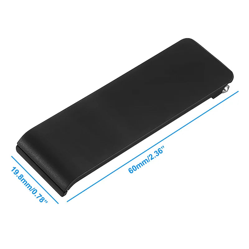 2023 Nintendo Switch Back Bracket – Durable ABS Console Support Tripod & Phone Holder, White/Blue