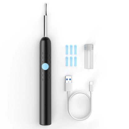 WiFi Visual Ear Sticks – HD 1080P 4.2MM Mini Otoscope Camera, Wireless Ear Picker & Cleaner, Endoscope for Ear Wax Removal & Health Care