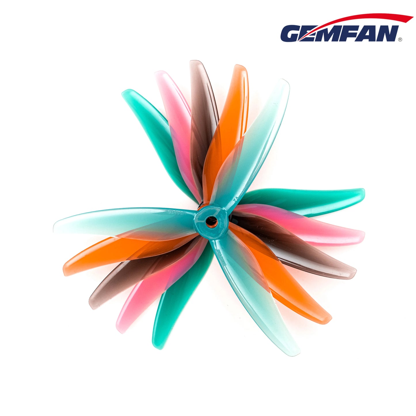 4PCS Gemfan 51466 V2 5” 3-Blade Tri-Propellers for FPV Racing Drones – Brushless Motor, 6 Colors