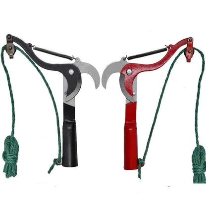 High-Altitude Extendable Lopper & Pruning Saw | Rope-Assisted Tree Branch Cutter for Fruit Trees | Garden Trimmer Tool