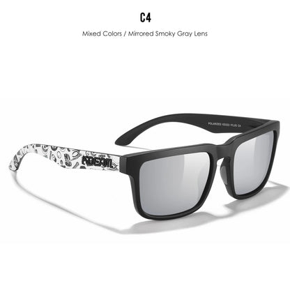 KDEAM Large Size Polarized Men’s Sunglasses – Photochromic Night Vision Oversized Fashion Shades for Men & Women, 154mm Width