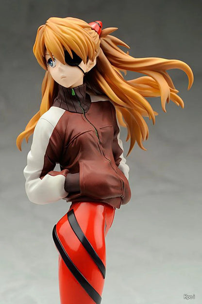 22cm Neon Genesis Evangelion Anime Figure – Asuka Langley Soryu & Rei Ayanami Action Collectible
