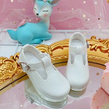 60CM BJD Doll Shoes - PU Leather Single Sandals Accessories for 1/3 Scale Dolls