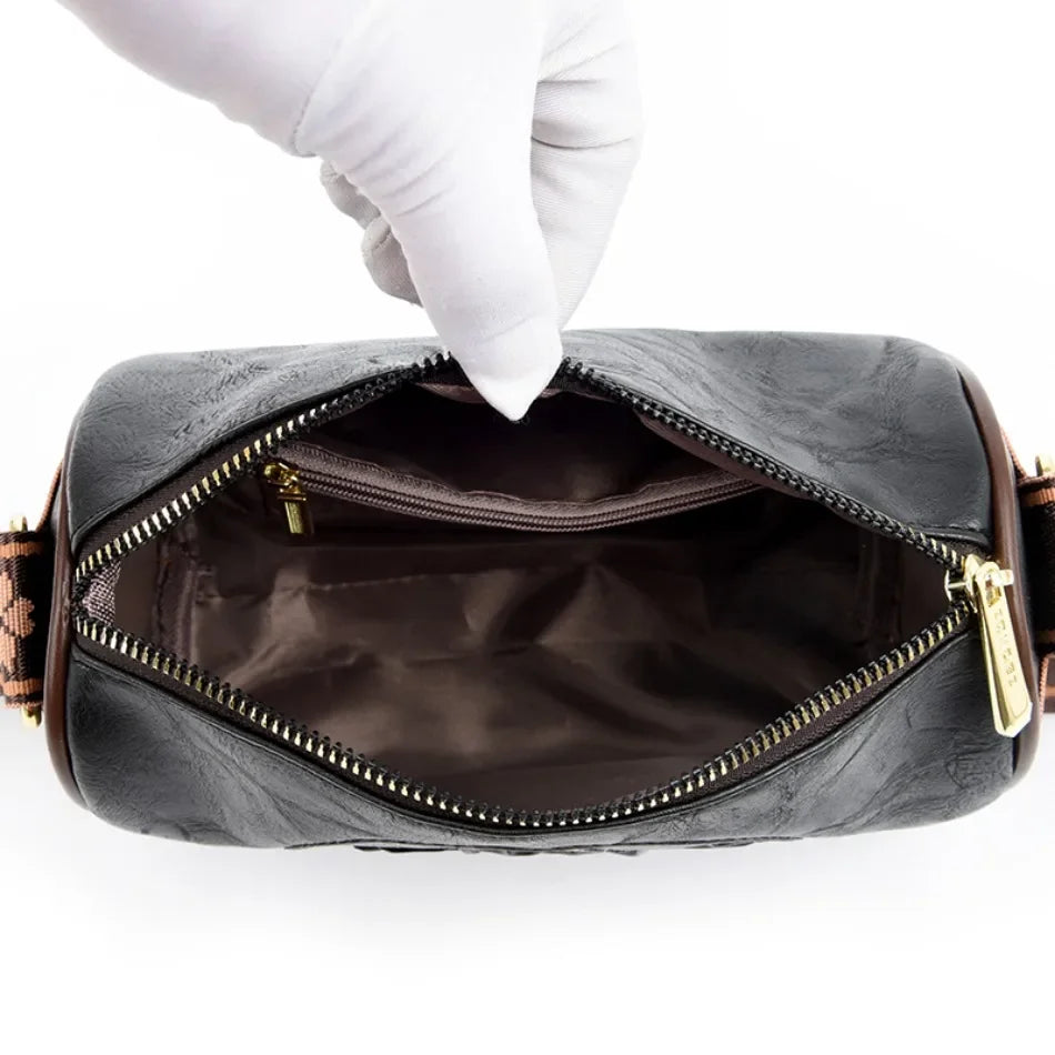Luxury Women’s Leather Handbag – Large Capacity Shoulder & Crossbody Designer Bag