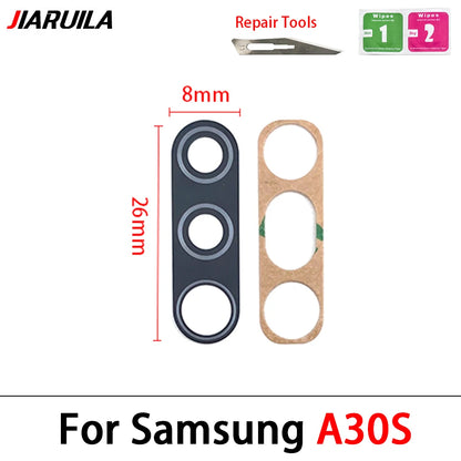 Rear Camera Glass Lens Replacement with Adhesive for Samsung M Series & A Series (M51, A10s, A20s, A12, A50s, A51, A71, M21, M31s)