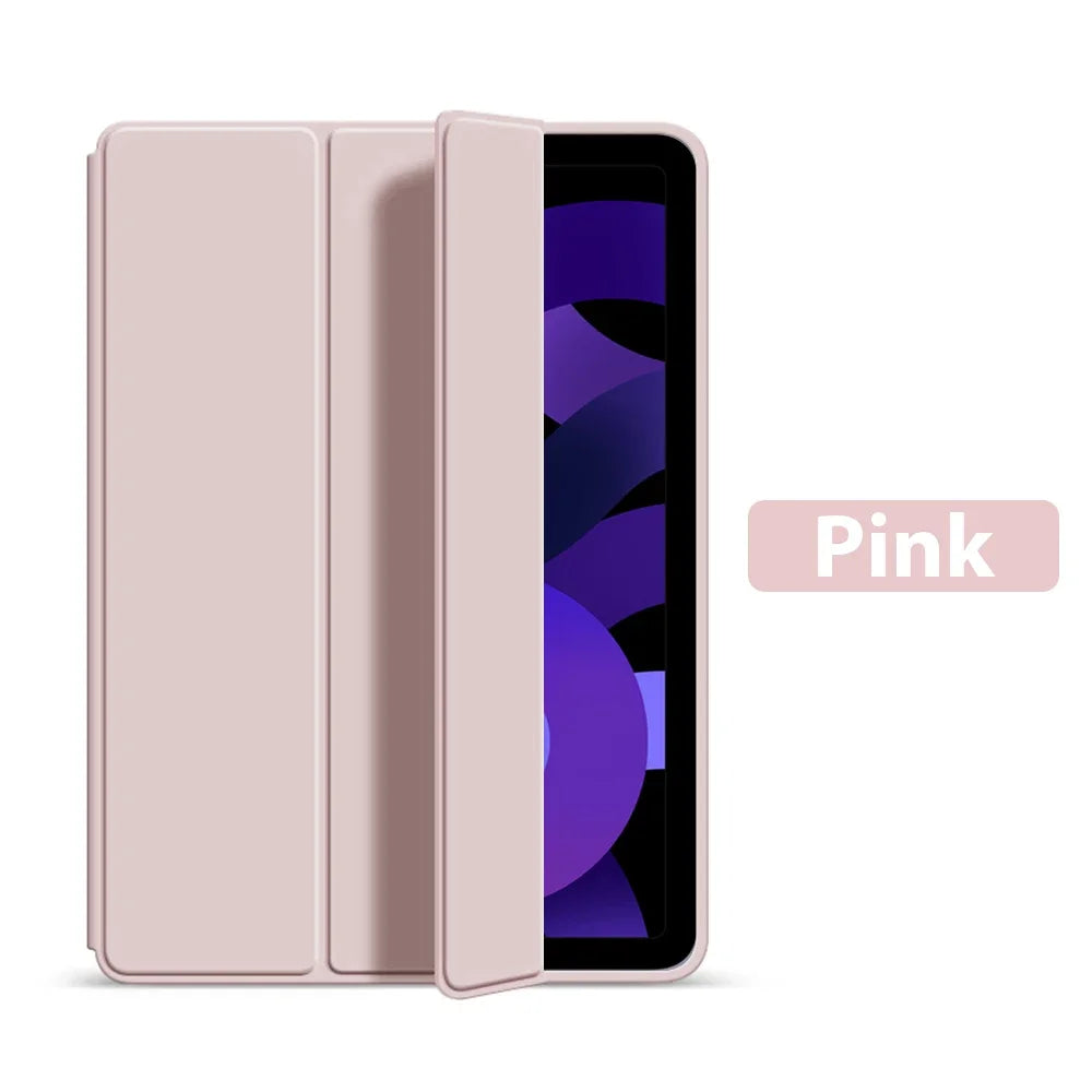 Case for iPad Pro 11/12.9/13 (M2/M4), Air 6/5/4, 10th/9th Gen, Mini 6 – Protective Cover for 10.2" to 13" iPads (2024)