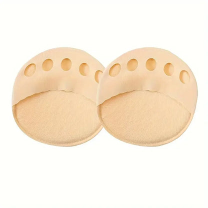2-Pack Breathable Toe & Forefoot Pads – Reusable Foam Cushions for Pain Relief, Anti-Slip Foot Protectors for Comfortable Walking