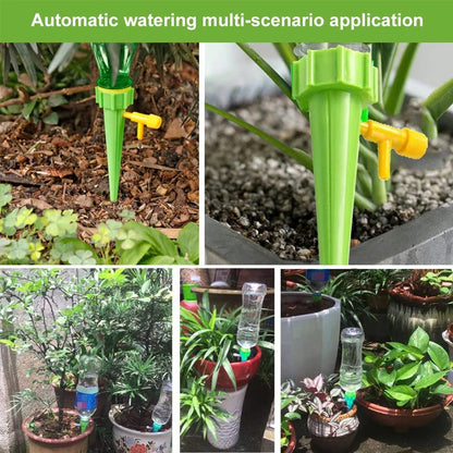 Adjustable Automatic Drip Irrigation System - Self-Watering Spike for Flowers and Plants, Ideal for Greenhouse and Garden Use