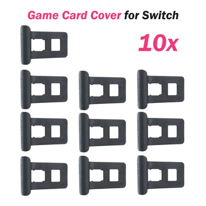 1/2/5/10PCS Nintendo Switch Game Card Slot Covers — Black Replacement Parts for Game Card Tray Port