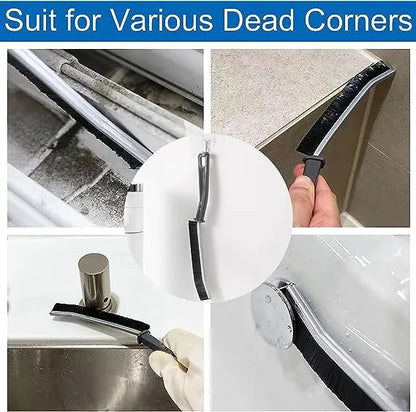 Deep Tile Joints Cleaning Brush - Hard-Bristled Grout Cleaner Scrub Brush for Crevice and Gap Cleaning