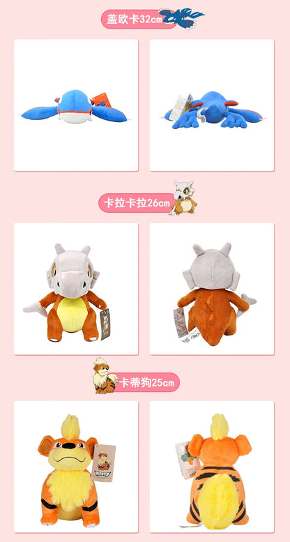 Original Pokemon Plush Toys – Gengar, Pikachu, Charizard & Piplup Soft Kawaii Dolls for Kids Gift
