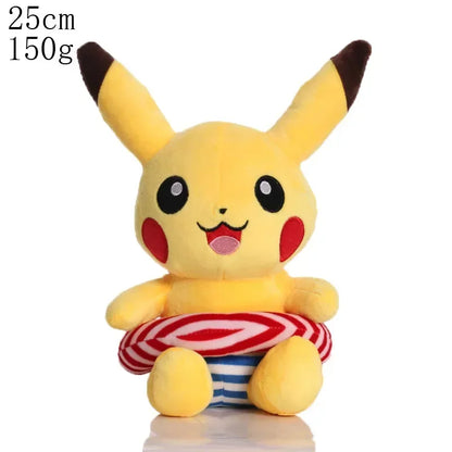 Pokemon Plush Toys – Soft Pikachu, Pichu, Charmander, Bulbasaur, Squirtle & Eevee Stuffed Dolls