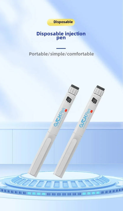 Adjustable-Dose Disposable Insulin Injection Pen — Single-Use Insulin Injector for Precise Diabetes Management