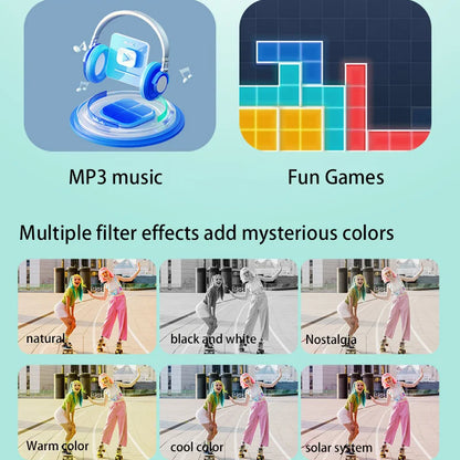 Xiaomi 64MP Digital Camera – HD Dual Lens with Zoom, Auto Focus, Smart Fill Light, Perfect for All Ages