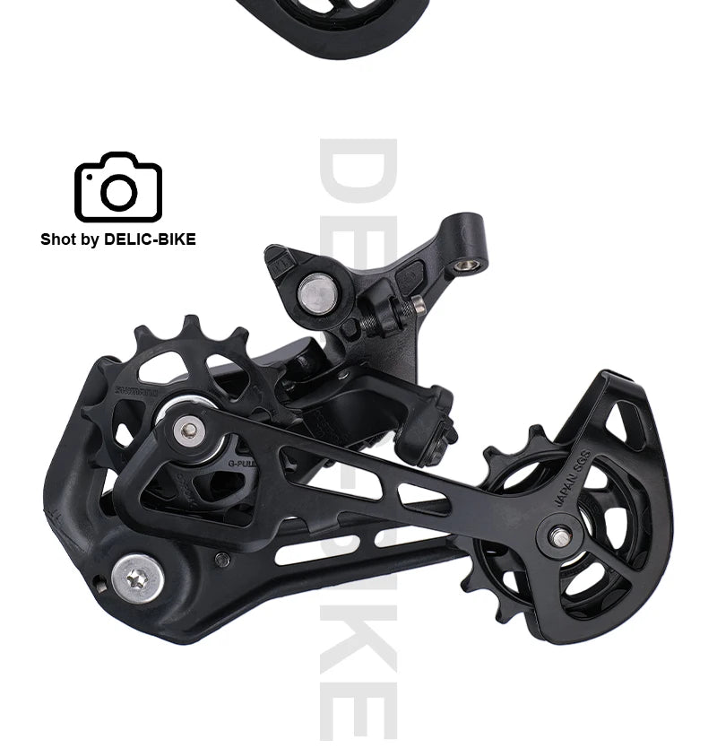SHIMANO DEORE M6100 12-Speed Groupset – Right Shifter, Rear Derailleur, Chain & SUGEK 11-50T/52T Cassette Sprocket
