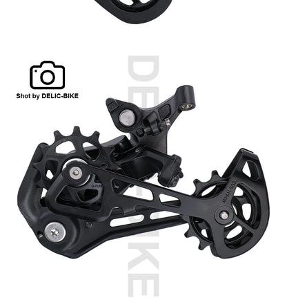 SHIMANO DEORE M6100 12-Speed Groupset – Right Shifter, Rear Derailleur, Chain & SUGEK 11-50T/52T Cassette Sprocket