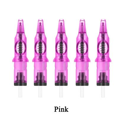 10/5PCS Ballpoint Cartridge Tattoo Needles — Practice Needles for Beginners & Designer Drawing with Tattoo Pen Machine
