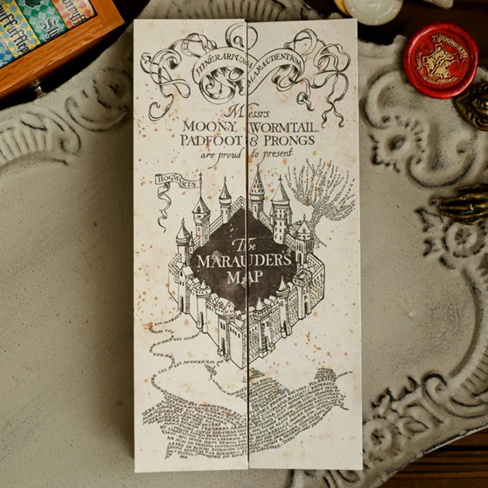 Hogwarts Magic Map - Expandable 3D Wizarding Treasure Hunt Gift